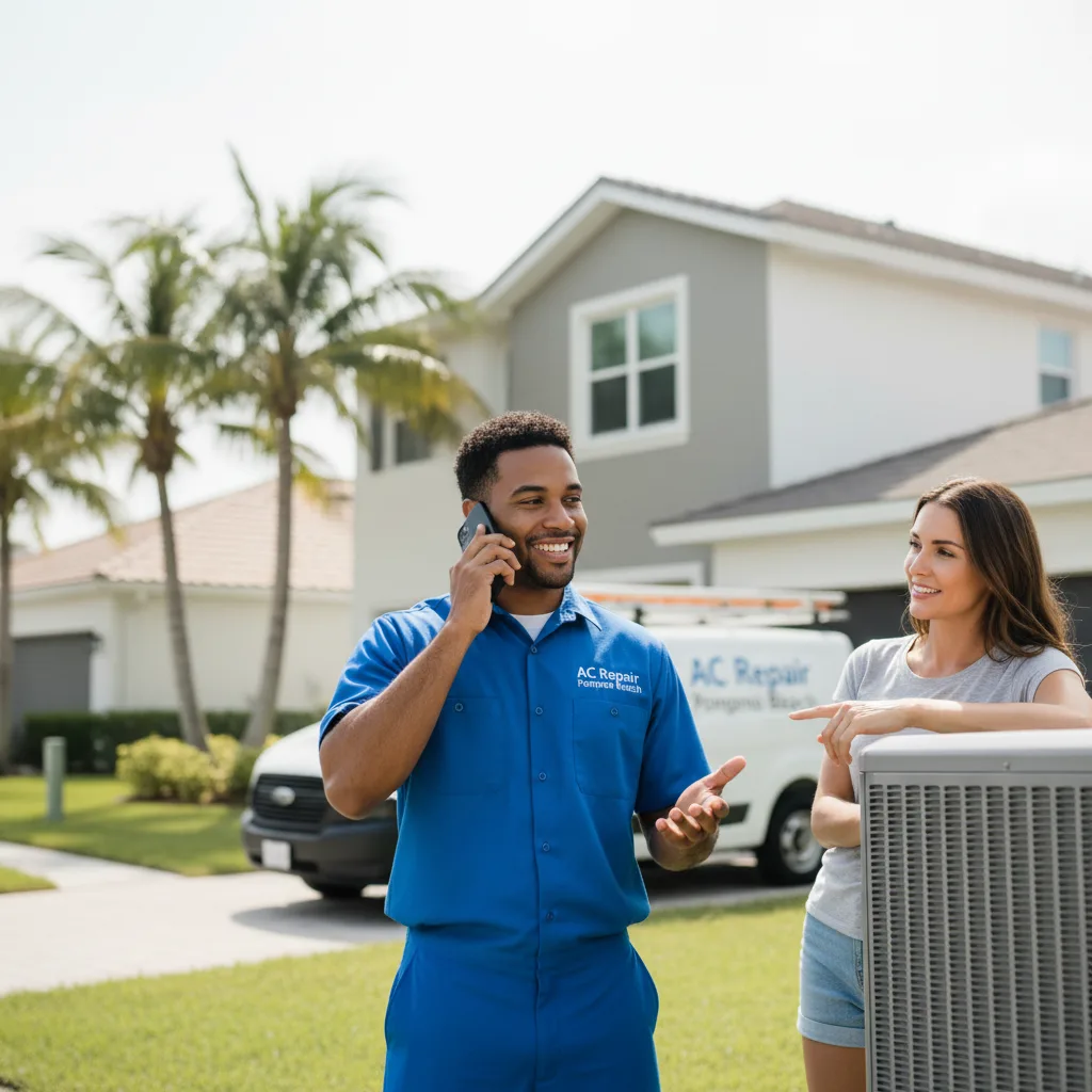 AC Repair Pompano Beach customer support in Ferndale